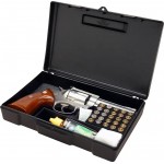 Кейс MTM Handgun Storage Box 804 для пістолета/револьвера з відсіком під патрони (24,9x16,0x5,1 см)