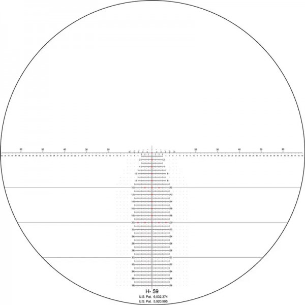 Прицел оптический Nightforce ATACR 5-25x56 FFP сетка H59 с подсветкой - 23750201 Прицел оптический Nightforce ATACR 5-25x56 FFP сетка H59 с подсветкой - 23750201