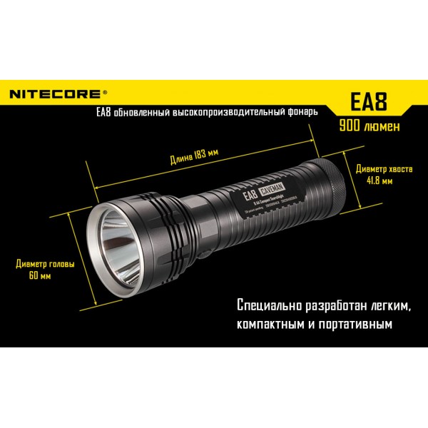 Ліхтар Nitecore EA8 - 2592446