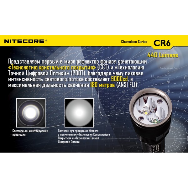Ліхтар Nitecore CR6 - 2592438