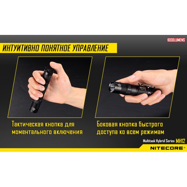 Фонарь Nitecore MH12 - 2592457