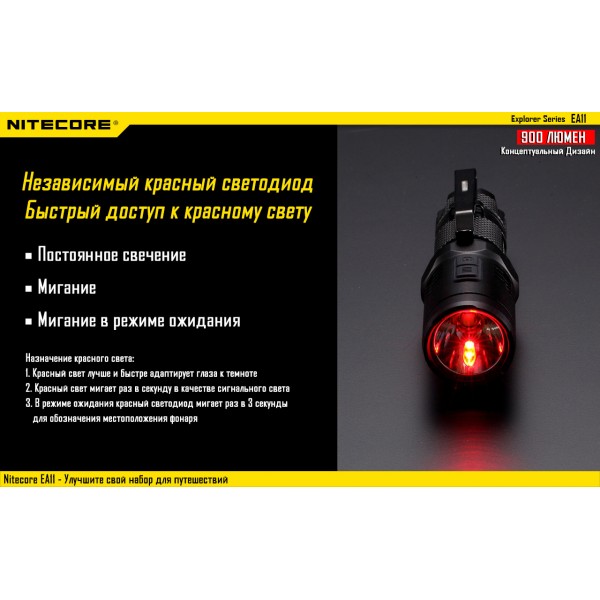 Ліхтар Nitecore EA11 - 2592443