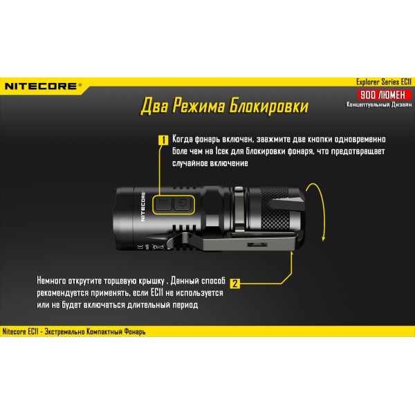 Ліхтар Nitecore EC11 - 2592450
