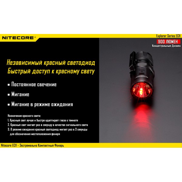 Ліхтар Nitecore EC11 - 2592450