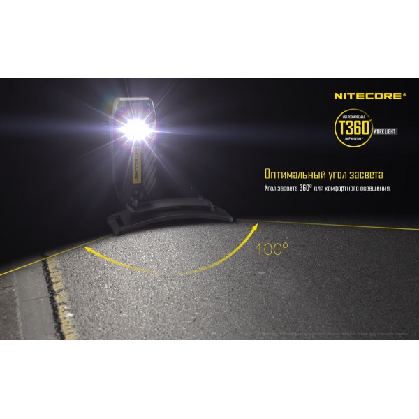 Фонарь многофункциональный, налобный Nitecore T360 - 2592553