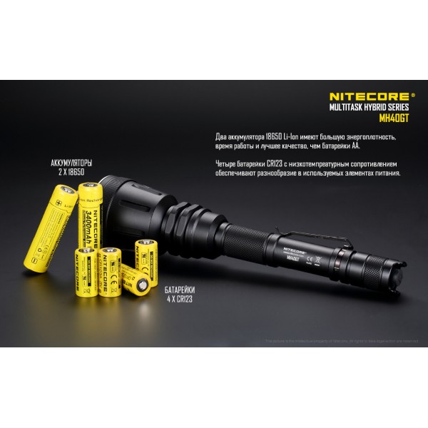 Ліхтар Nitecore MH40GT - 2592467
