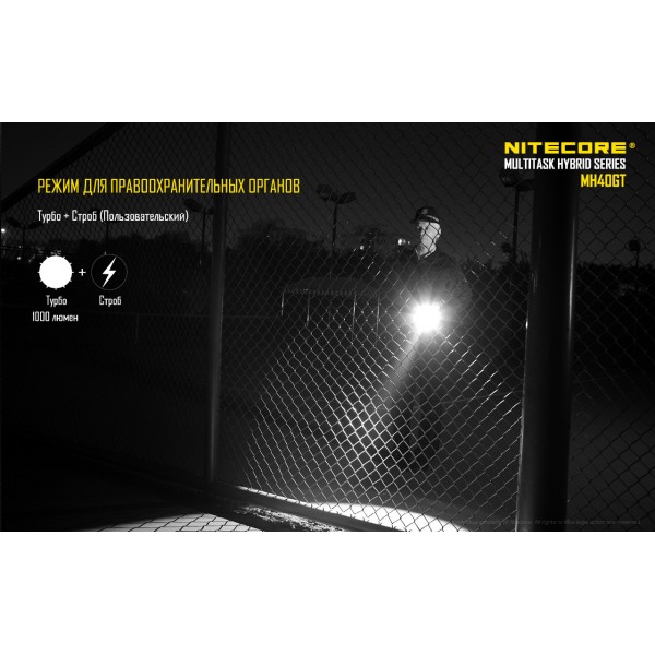 Ліхтар Nitecore MH40GT - 2592467
