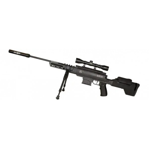 Винтовка пневматическая Norica Black OPS Sniper + прицел 4x32 + сошки - 16651181 Винтовка пневматическая Norica Black OPS Sniper + прицел 4x32 + сошки - 16651181