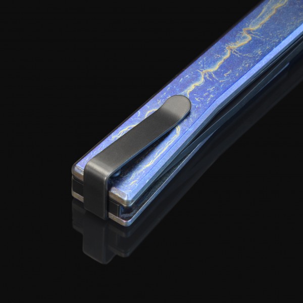 Ніж Ocaso "Solstice", Anodized titanium, Black - 10DBB Ніж Ocaso "Solstice", Anodized titanium, Black - 10DBB
