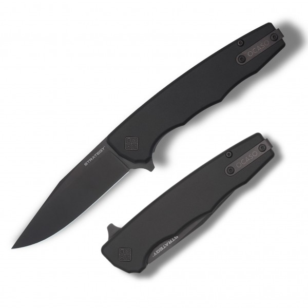 Нож Ocaso "Strategy", Black Aluminum - 29BAB