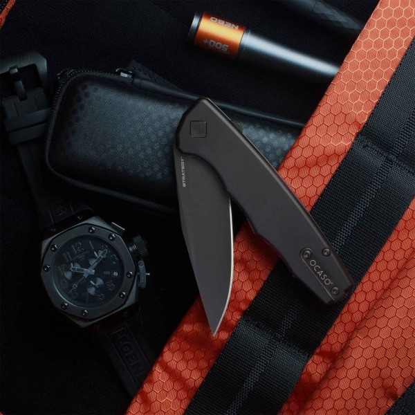 Нож Ocaso "Strategy", Black Aluminum - 29BAB