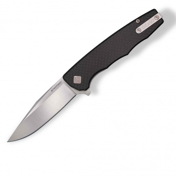 Ніж Ocaso "Strategy", Carbon Fiber + G-10, Satin - 29BCD Ніж Ocaso "Strategy", Carbon Fiber + G-10, Satin - 29BCD
