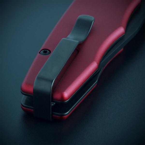 Ніж Ocaso "Strategy", Red Aluminum, Black - 29RDB Ніж Ocaso "Strategy", Red Aluminum, Black - 29RDB