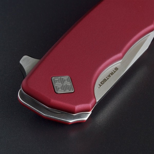Нож Ocaso "Strategy", Red Aluminum, Satin - 29RDS Нож Ocaso "Strategy", Red Aluminum, Satin - 29RDS
