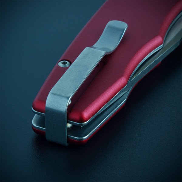 Нож Ocaso "Strategy", Red Aluminum, Satin - 29RDS Нож Ocaso "Strategy", Red Aluminum, Satin - 29RDS