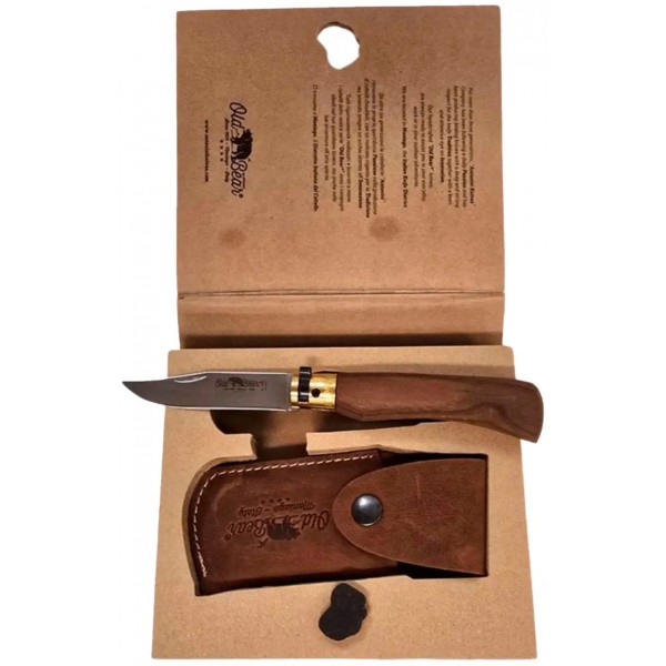 Ніж подарунковий Old Bear Gift Box Classic M Walnut - 13310029 Ніж подарунковий Old Bear Gift Box Classic M Walnut - 13310029
