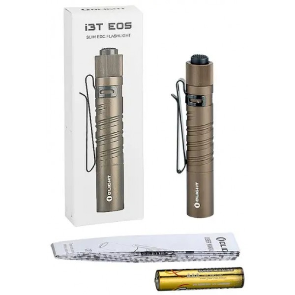 Ліхтар Olight I3T EOS Desert Tan - 23703099
