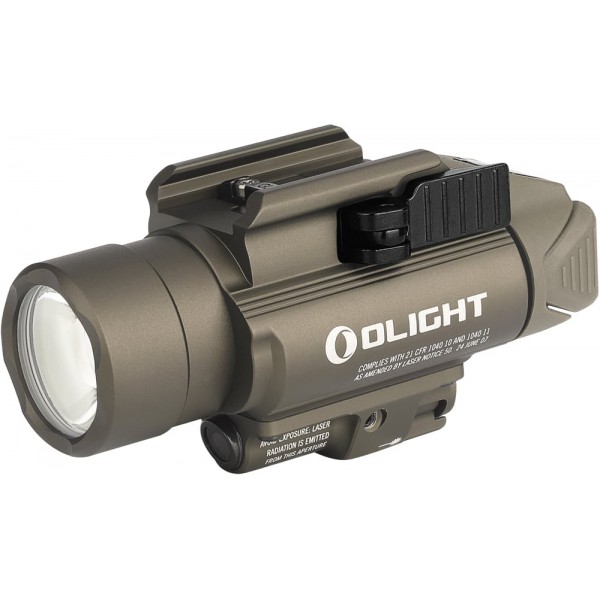 Фонарь с ЛЦУ Olight Baldr Pro Green Laser Desert Tan - 3574390