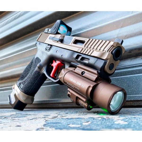 Ліхтар з ЛЦВ Olight Baldr Pro Green Laser Desert Tan - 3574390 Ліхтар з ЛЦВ Olight Baldr Pro Green Laser Desert Tan - 3574390