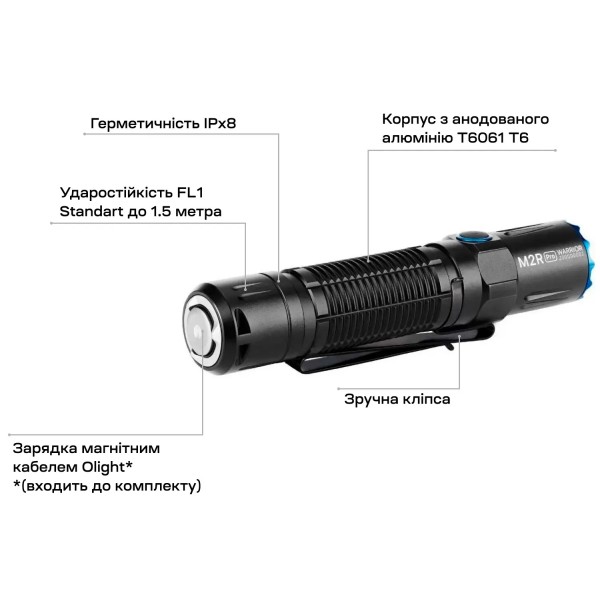 Фонарь Olight M2R Pro Black - 23703149 Фонарь Olight M2R Pro Black - 23703149