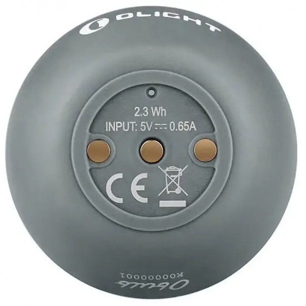 Ліхтар кемпінговий Olight Obulb Grey - 23703285