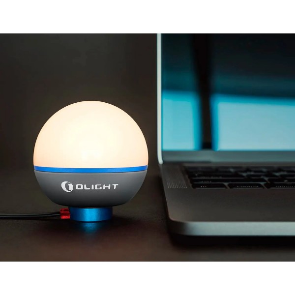 Ліхтар кемпінговий Olight Obulb Grey - 23703285