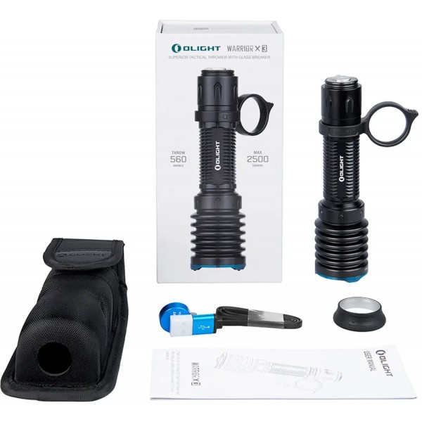 Фонарь Olight Warrior X 3 Black - 23703525 Фонарь Olight Warrior X 3 Black - 23703525