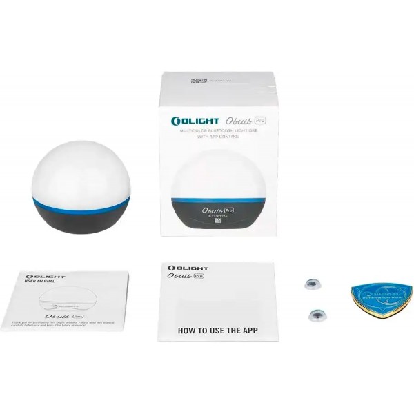 Фонарь кемпинговый Olight Obulb Pro Black - 23703679