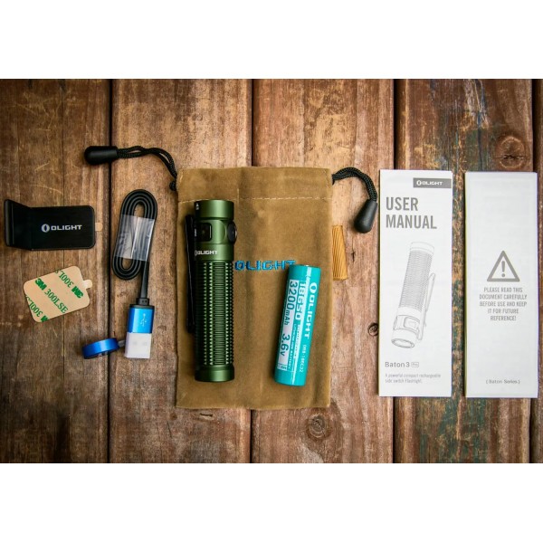 Фонарь Olight Baton 3 Pro NW OD Green - 23703868 Фонарь Olight Baton 3 Pro NW OD Green - 23703868