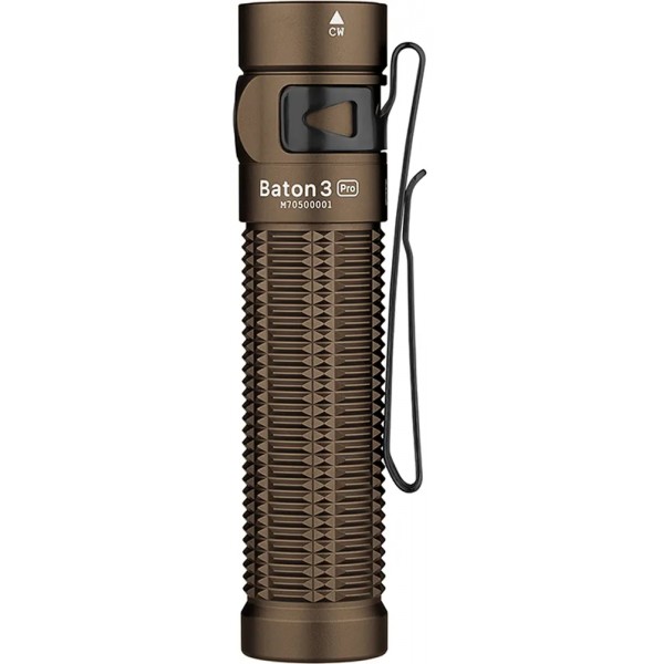 Ліхтар Olight Baton 3 Pro. Desert tan - 23703869 Ліхтар Olight Baton 3 Pro. Desert tan - 23703869
