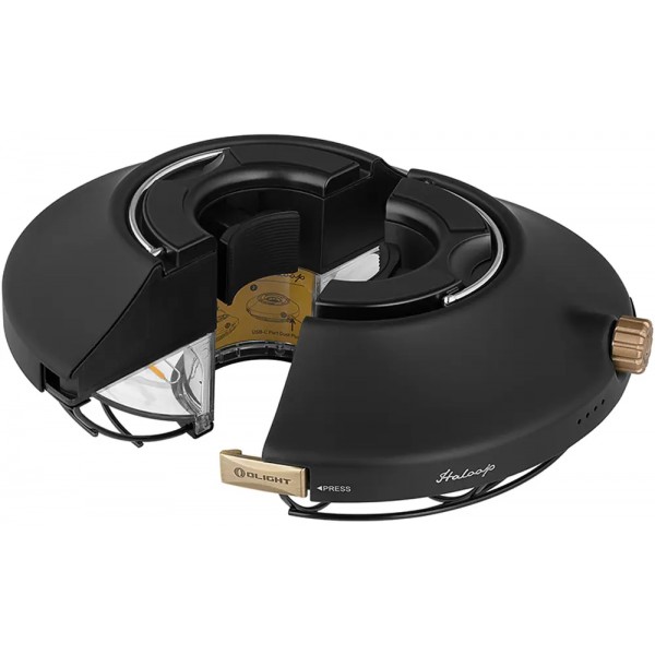 Фонарь кемпинговый Olight Haloop Black - 23703871