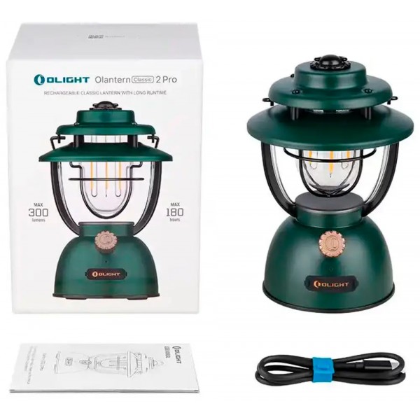 Фонарь кемпинговый Olight Olantern Classic 2 Pro Forest green - 23704074