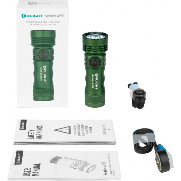 Ліхтар Olight Seeker 4 Mini OD Green - 23704102 Ліхтар Olight Seeker 4 Mini OD Green - 23704102