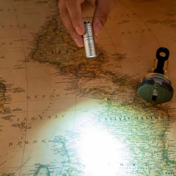 Ліхтар-брелок Olight I1R2 PRO North Silver - 23704224