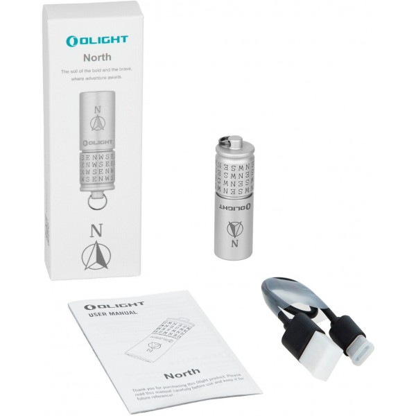Ліхтар-брелок Olight I1R2 PRO North Silver - 23704224