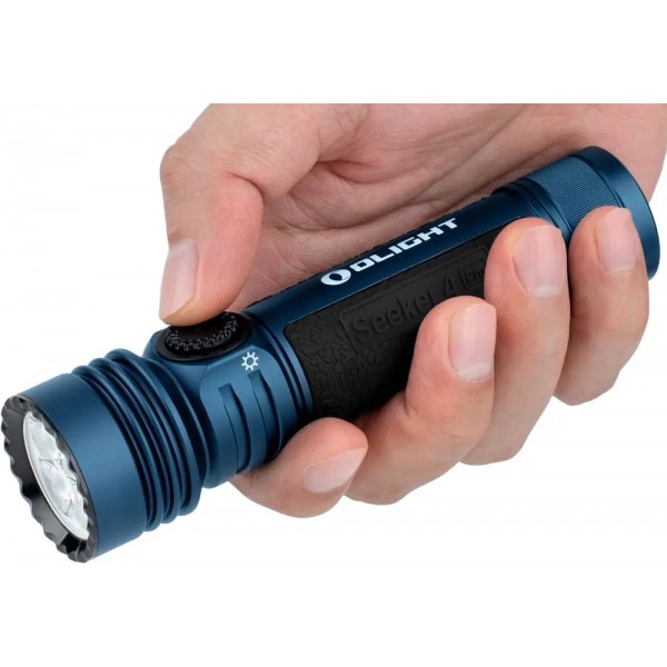 Ліхтар Olight Seeker 4 Pro Cool White Midnight Blue - 23704227 Ліхтар Olight Seeker 4 Pro Cool White Midnight Blue - 23704227