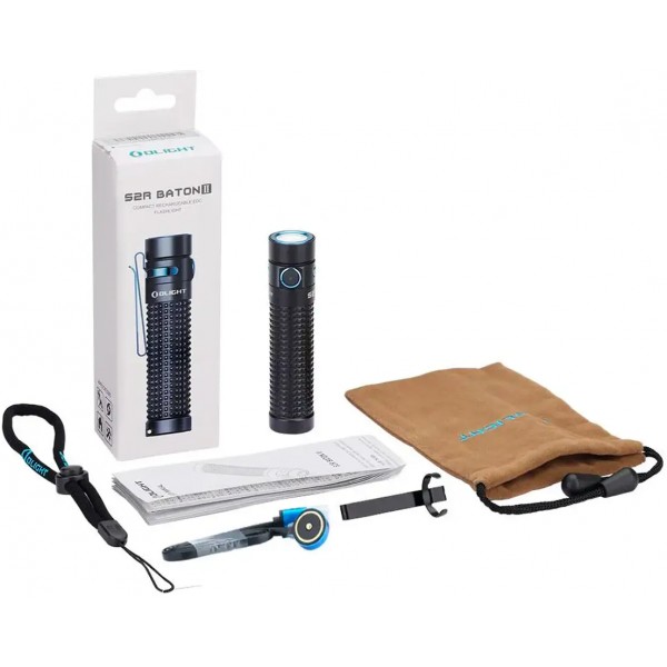 Фонарь Olight S2R Baton II Black - 23704229 Фонарь Olight S2R Baton II Black - 23704229