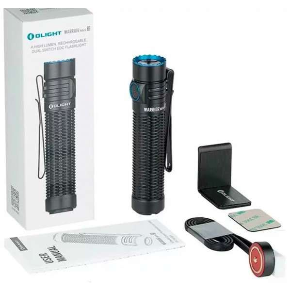 Ліхтар Olight Warrior Mini 3 Black - 23704246 Ліхтар Olight Warrior Mini 3 Black - 23704246
