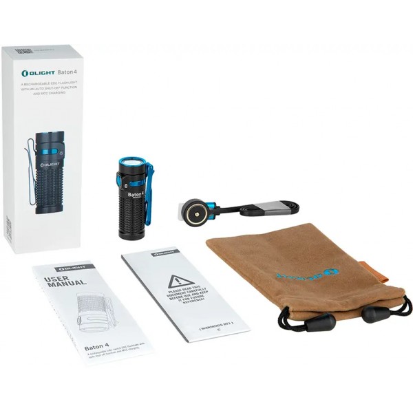 Фонарь Olight Baton 4 Black - 23704370 Фонарь Olight Baton 4 Black - 23704370