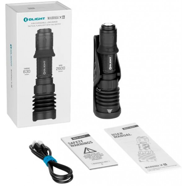 Фонарь Olight Warrior X 4 Matte Black - 23704376 Фонарь Olight Warrior X 4 Matte Black - 23704376