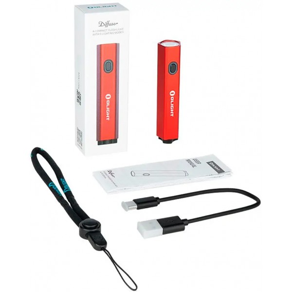 Ліхтар Olight Diffuse Red - 23704379 Ліхтар Olight Diffuse Red - 23704379