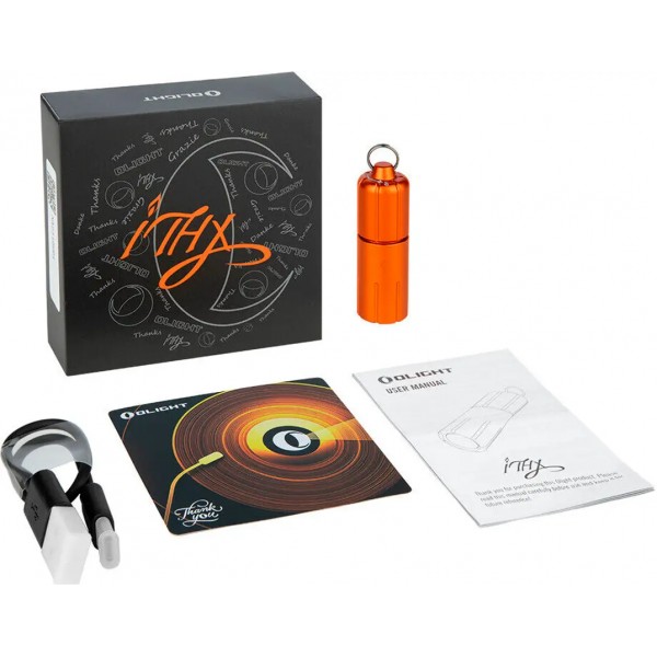 Ліхтар-брелок Olight iTHX Pumpkin Orange - 23704382 Ліхтар-брелок Olight iTHX Pumpkin Orange - 23704382