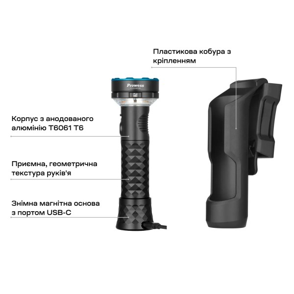 Ліхтар Olight Prowess Black - 23704497 Ліхтар Olight Prowess Black - 23704497