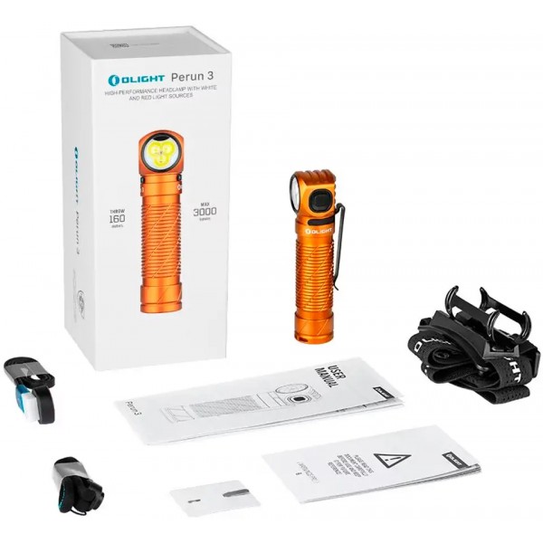 Ліхтар Olight Perun 3 Standard Verision Orange - 23704577