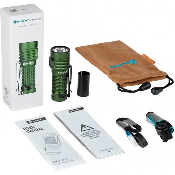 Ліхтар Olight Baton Turbo OD Green - 23704578