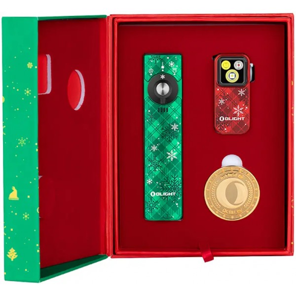 Набір ліхтарів Olight Christmas Gift Box (Oclip Pro & Arkfeld Pro Class) - 23704619