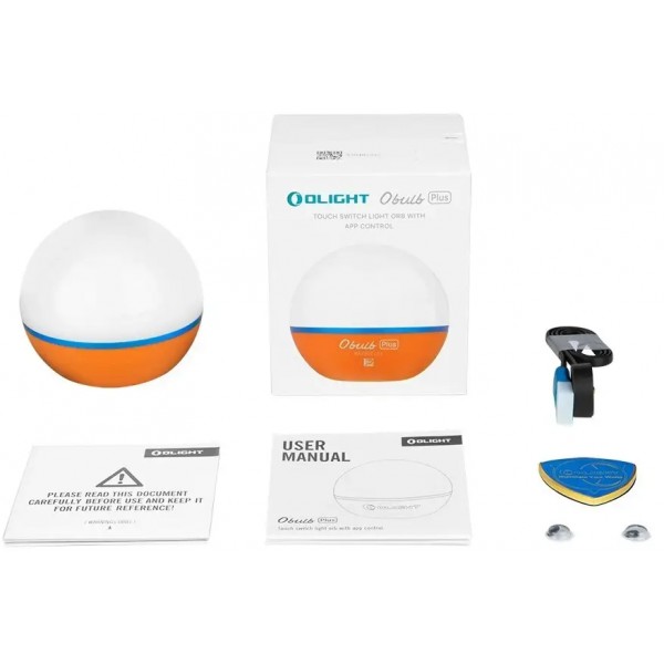 Ліхтар кемпінговий Olight Obulb Plus Orange - 23704826 Ліхтар кемпінговий Olight Obulb Plus Orange - 23704826