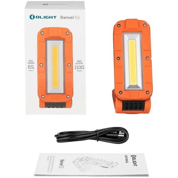 Ліхтар кемпінговий Olight Swivel Pro Orange - 23704828 Ліхтар кемпінговий Olight Swivel Pro Orange - 23704828