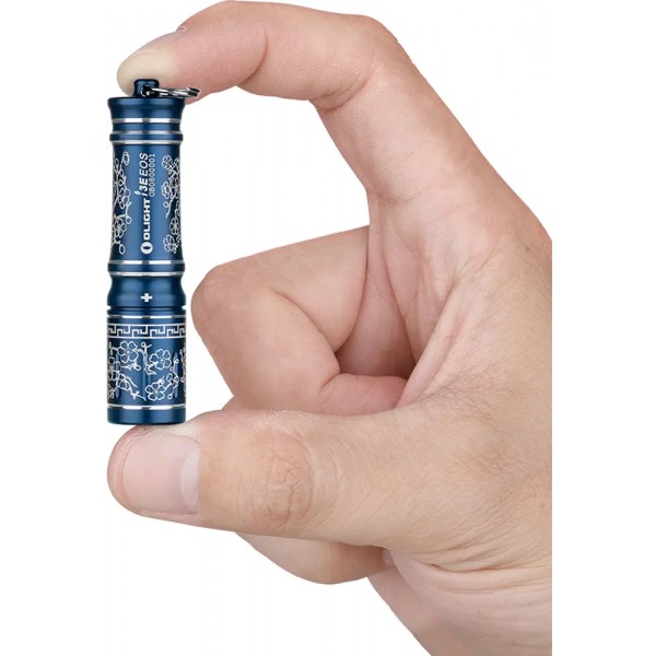 Ліхтар-брелок Olight i3E EOS Blue porcelain - 23704951