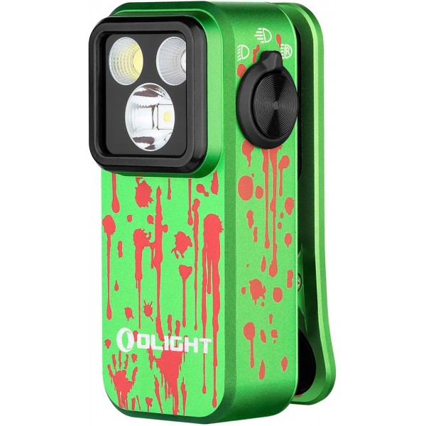 Ліхтар Olight Oclip Pro Zombie green - 23704959